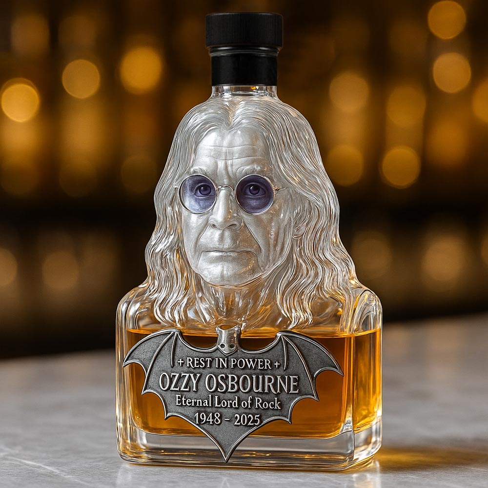 House Whiskey — whiskey bottle in tribute to Ozzy Osbourne