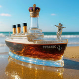 Whiskey Bottle - Boat Shape