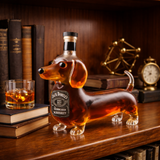 Jack Daniel's Whiskey Bottle - Dachshund Edition