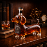 Jack Daniel's Whiskey Bottle - Dachshund Edition