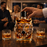 Whiskey Bottle - Wolf Head Version