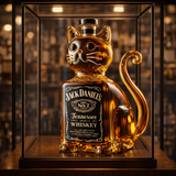 Whiskey Bottle - Cat Edition