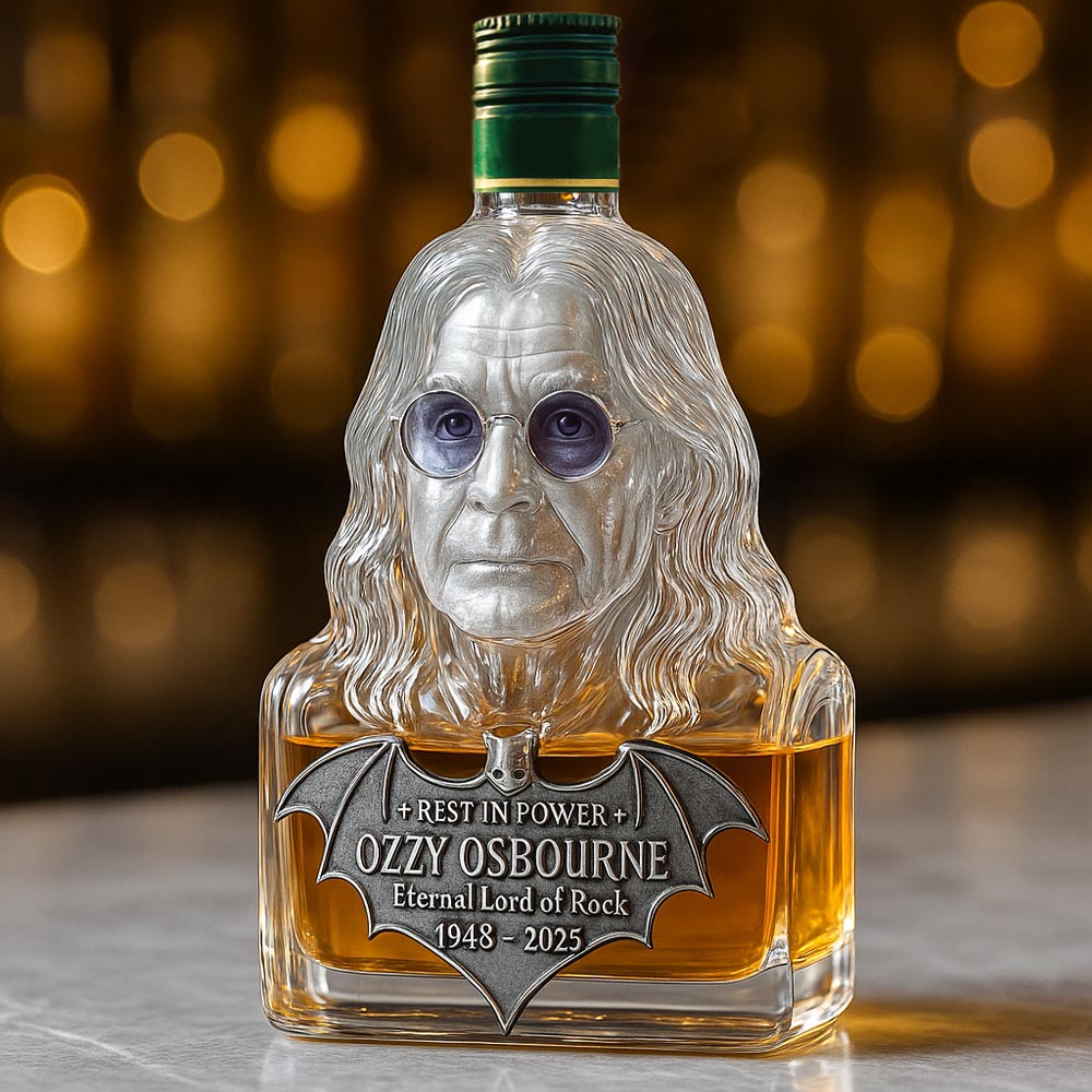 House Whiskey — whiskey bottle in tribute to Ozzy Osbourne