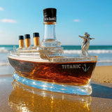 Whiskey Bottle - Boat Shape